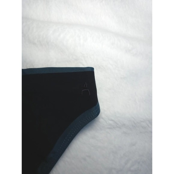 ADAY It Takes Two Bikini Swim Bottom Navy Gray Green Colorblock Size XS - Picture 6 of 7